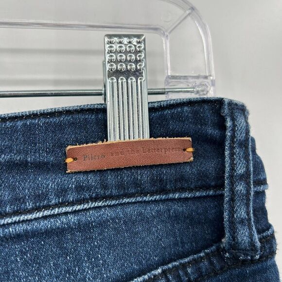 ANTHROPOLOGIE Pilcro & The Letterpress Stet Stretch Denim Jean Shorts Size 28 - Picture 3 of 5